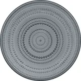 Тарелка обеденная Iittala Kastehelmi, стекло, 31 см, серая — фото 1