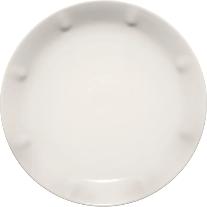 Тарелка обеденная Iittala Solare, фарфор, 27 см, белая
