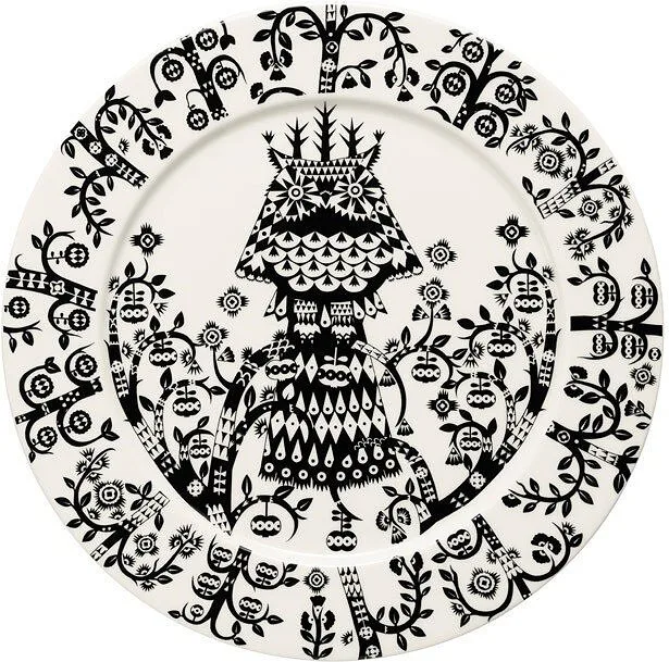Тарелка обеденная iittala taika, фарфор · арт. fabr 1012496
