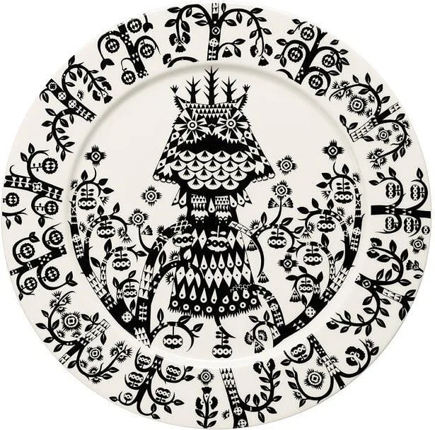 Тарелка обеденная iittala taika, фарфор · арт. fabr 1011639