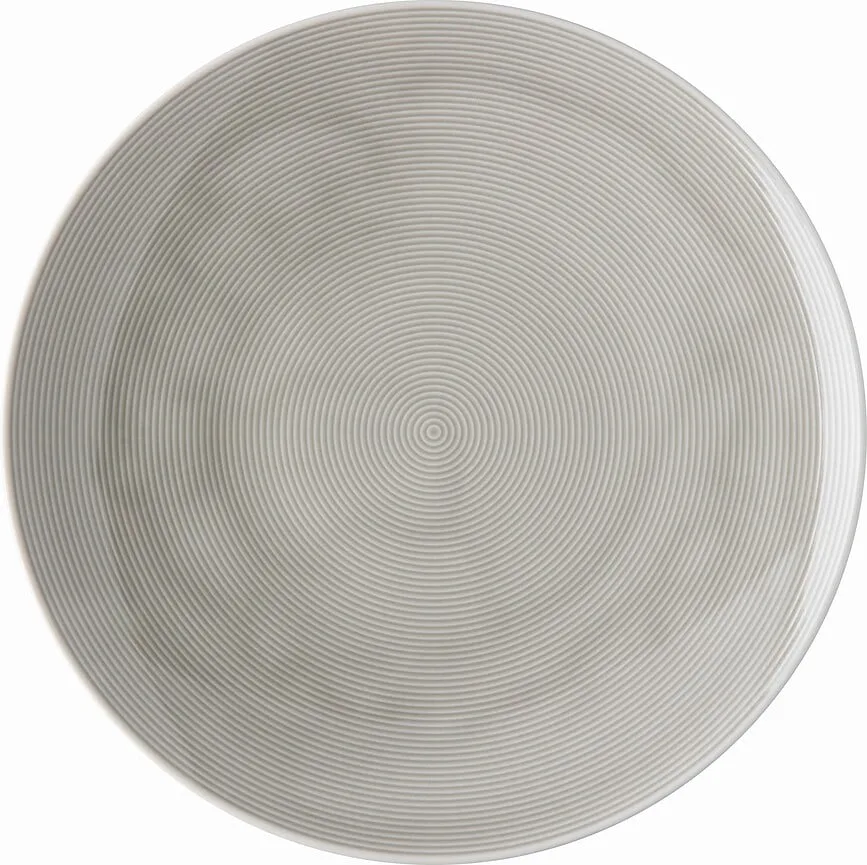 Тарелка обеденная Rosenthal Thomas Loft Moon Grey, фарфор, 28 см, серая