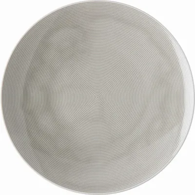 Тарелка обеденная Rosenthal Thomas Loft Moon Grey, фарфор, 28 см, серая