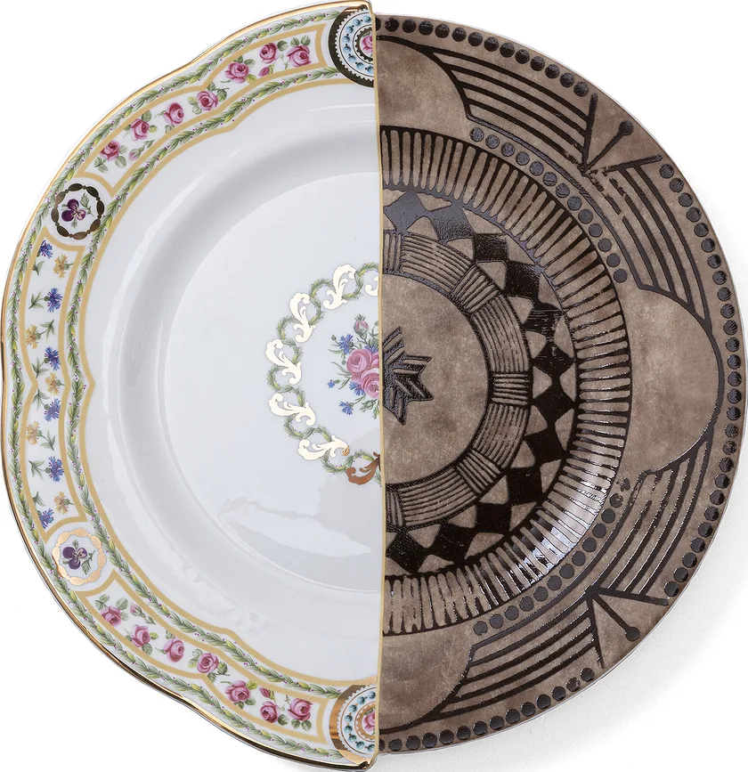 Тарелка обеденная Seletti Hybrid New Era, костяной фарфор, 27,5 см