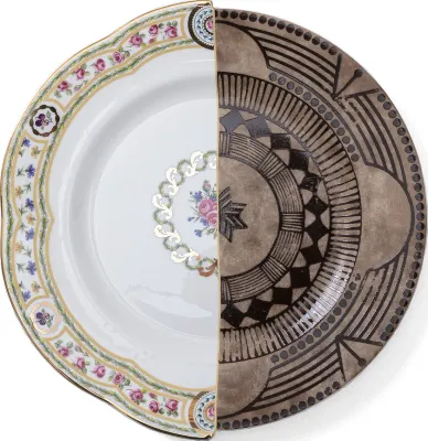 Тарелка обеденная Seletti Hybrid New Era, костяной фарфор, 27,5 см