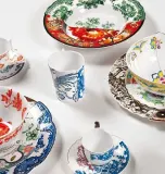 Тарелка обеденная Seletti Isaura, костяной фарфор, 27,5 см, разноцветная — фото 3