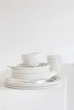 Набор обеденных тарелок Serax Cena, 4 предмета, фарфор, 26 см, белые · арт. fabr B4021013 — фото 1