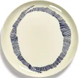 Набор обеденных тарелок Serax Feast, 2 предмета, каменная керамика, 26,5 см, синие — фото 1