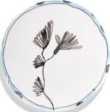 Набор обеденных тарелок serax midnight flowers, 2 предмета, костяной фарфор, синие · арт. fabr B9223103-719 — фото 1