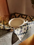 Тарелка закусочная Ferm Living Erena, каменная керамика, 22 см, бежевая — фото 3