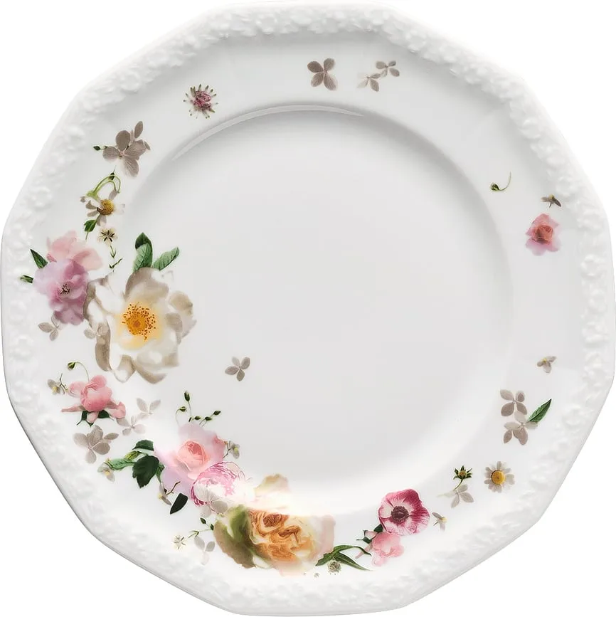 Тарелка закусочная Rosenthal Maria R a, фарфор, 19 см, белая