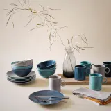 Тарелка закусочная Rosenthal Thomas Loft Moon Grey, фарфор, 21,8 см, серая — фото 1