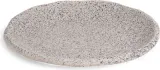 Тарелка закусочная Seletti Newlithic, фарфор, 20 см, серая — фото 2