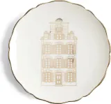 Набор десертных тарелок &K Amsterdam Canal House, 4 предмета, костяной фарфор, 13 см, разноцветные — фото 4