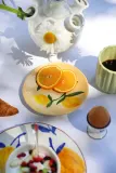 Набор десертных тарелок &K Amsterdam Lemon Full, 4 предмета, каменная керамика, 16 см, разноцветные — фото 1