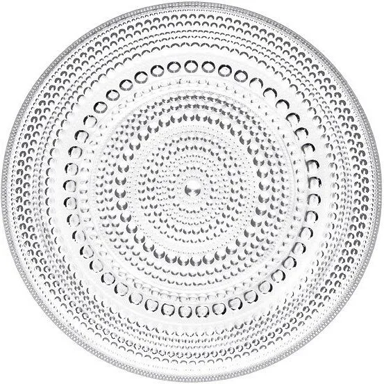 Тарелка обеденная iittala kastehelmi, стекло · арт. fabr 1007055