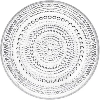 Тарелка обеденная iittala kastehelmi, стекло · арт. fabr 1007055