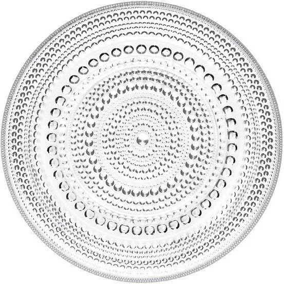 Тарелка обеденная iittala kastehelmi, стекло · арт. fabr 1007340