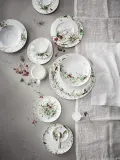 Тарелка десертная Rosenthal Brillance Tajemniczy Ogr d, костяной фарфор, 17,8 см, белая — фото 1