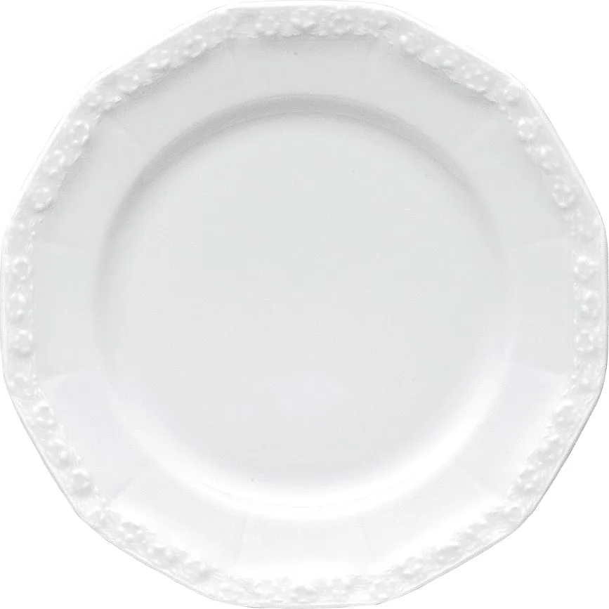 Тарелка десертная Rosenthal Maria, фарфор, 17 см, белая