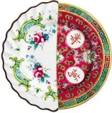 Тарелка обеденная Seletti Eudossia, костяной фарфор, 20 см, разноцветная — фото 1