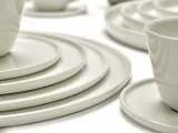 Набор десертных тарелок Serax Cena, 4 предмета, фарфор, 18 см, белые · арт. fabr B4021011 — фото 1