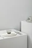 Набор десертных тарелок Serax Cena, 4 предмета, фарфор, 18 см, белые · арт. fabr B4021011 — фото 2