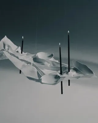 Набор десертных тарелок Serax Perfect Imperfection Fungus, 6 предметов, костяной фарфор, овальные, 8 18 см, белые