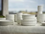 Тарелка десертная Zone Denmark Eau, фарфор, 16 см, белая — фото 3