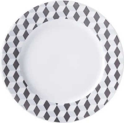 Тарелка десертная miel w Design Studio Cosmopolitan, фарфор, 19 см