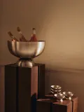 Салатник Ferm Living Tumbled, нержавеющая сталь, 10 см, серебристый — фото 2