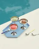 Салатник Hay Italian Ice Cup, нержавеющая сталь, 9 см, серебристый — фото 2