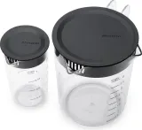 Набор мерных ёмкостей Brabantia Tasty+, 2 предмета, пищевой пластик, прозрачный — фото 1