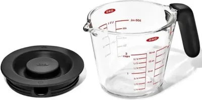 Мерная ёмкость Oxo Good Grips, силикон, 500 мл, прозрачная