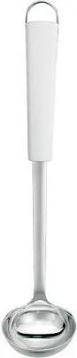 Ложка кулинарная Brabantia Essential, нержавеющая сталь, 30 см, белая