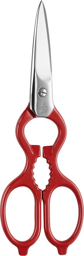 Ножницы Zwilling, нержавеющая сталь, красные