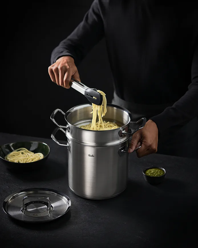Щипцы кухонные Fissler Original Profi Collection, нержавеющая сталь, 28 см, чёрные