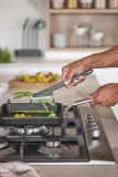 Щипцы кухонные Lekue Non-Scratch, силикон, 28,4 см, зелёные — фото 2