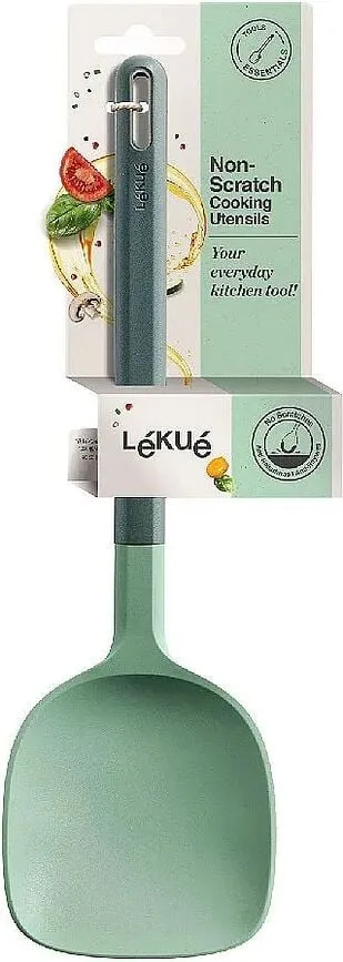Лопатка для торта Lekue, силикон, 31,4 см, зелёная