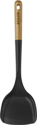 Лопатка для торта Staub, дерево, 31 см, чёрная · арт. fabr 40503-101-0