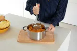 Толкушка Brabantia Tasty Plus, нержавеющая сталь, 28 см, жёлтая — фото 5