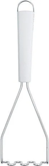 Толкушка Brabantia Tluczek do ziemniakow Essential, нержавеющая сталь, 26,3 см, белая