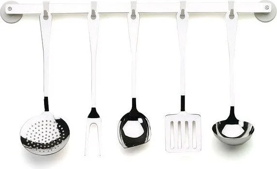 Набор кухонных принадлежностей A di Alessi Pots and Pans, 3 предмета, нержавеющая сталь