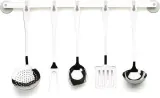 Набор кухонных принадлежностей A di Alessi Pots and Pans, 3 предмета, нержавеющая сталь — фото 1