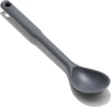 Ложка кулинарная Oxo Good Grips, силикон, 35,3 см, серая — фото 2