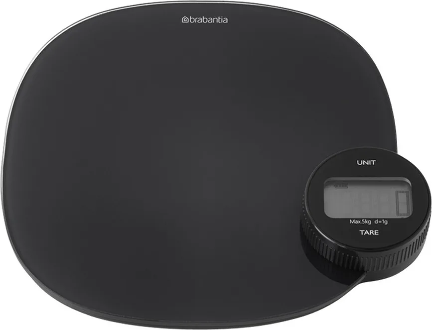 Кухонные весы Brabantia Tasty+, закалённое стекло