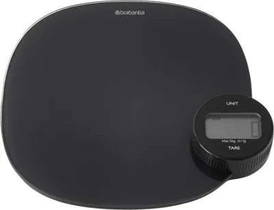 Кухонные весы Brabantia Tasty+, закалённое стекло