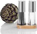 Набор мельниц для специй AdHoc Menage Crystal, 2 шт., акрил — фото 2