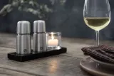 Мельница для специй Crushgrind Podstawka pod mlynki Tabletopper, мрамор, чёрная — фото 3