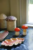Солонка и перечница K Amsterdam Mushroom, фарфор, разноцветная — фото 3