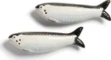 Солонка и перечница K Amsterdam Sardine, фарфор, разноцветная — фото 5
